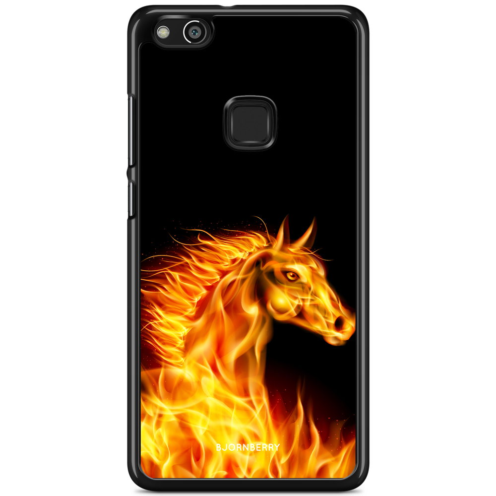 Huawei P10 Lite Case - Flames Horse