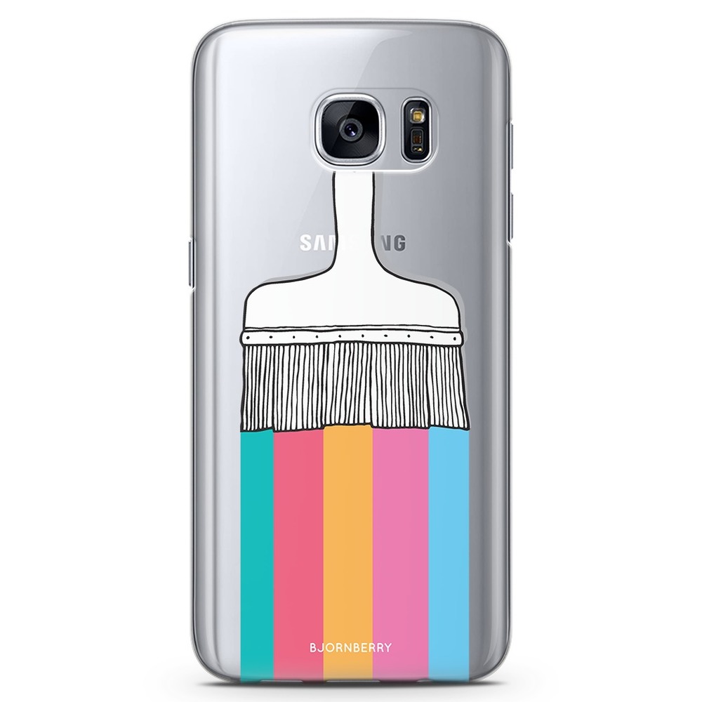 Samsung Galaxy S7 TPU Case - Paint Brush