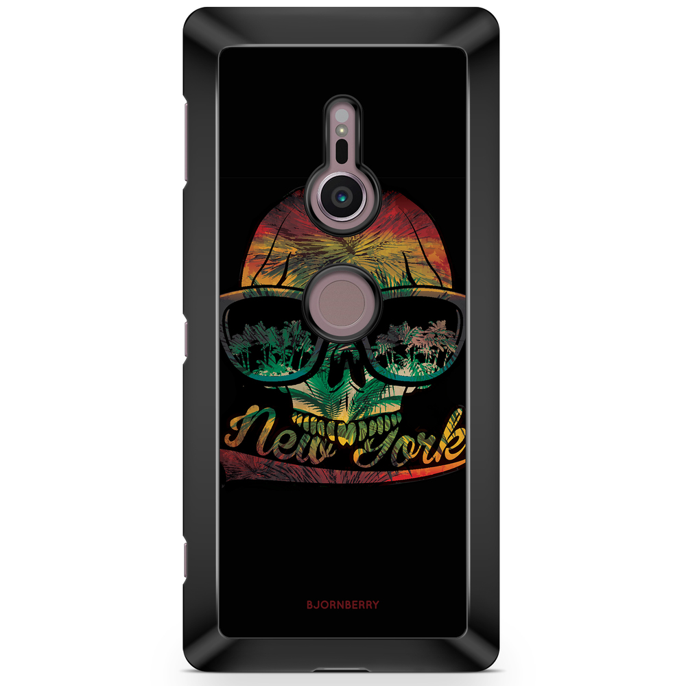 Sony Xperia XZ2 Case  - New York Skull