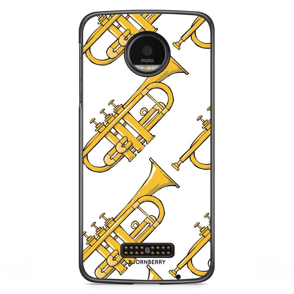 Moto Z2 Play Case - Trumpet Pattern