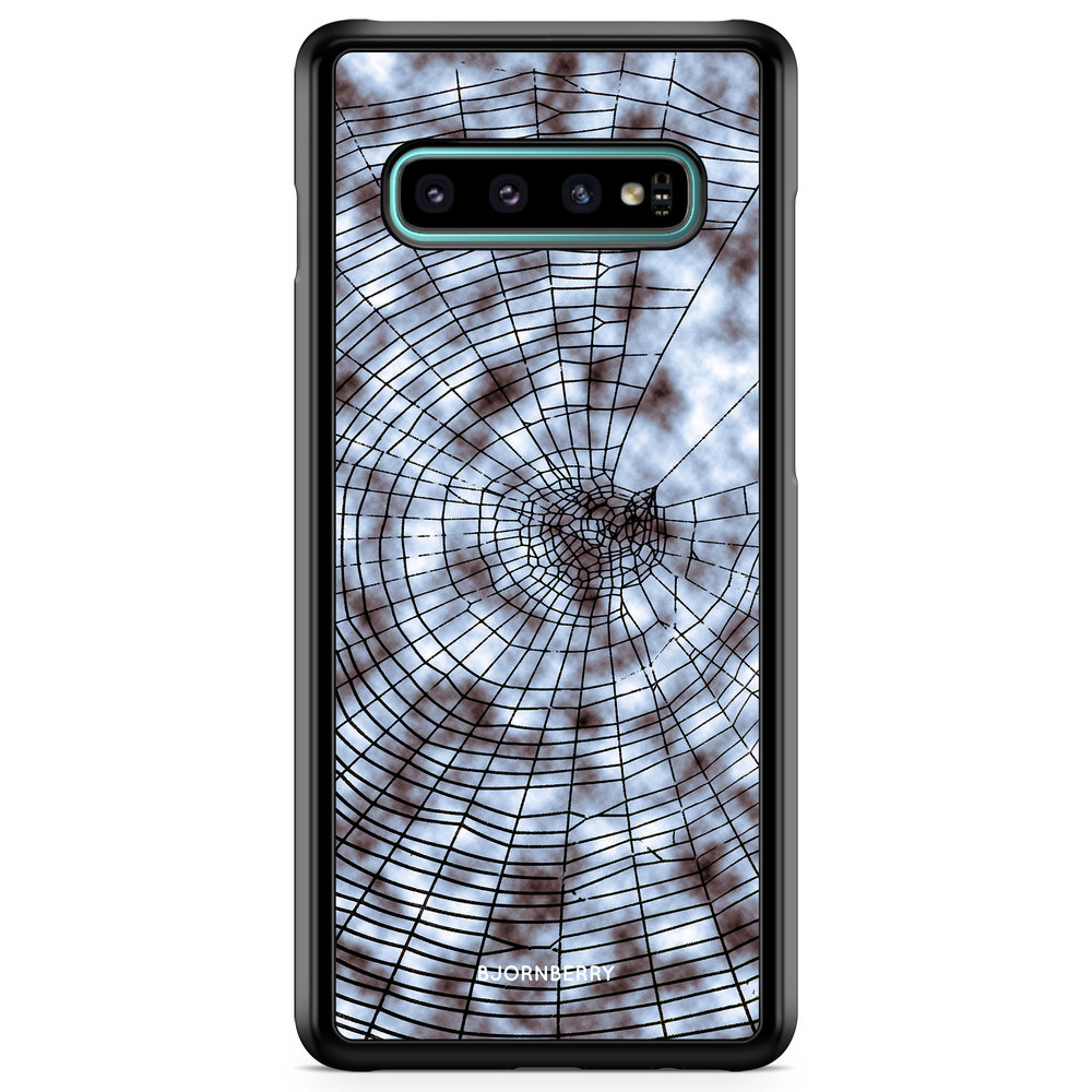 Samsung Galaxy S10 Plus Case - Black Spiderweb