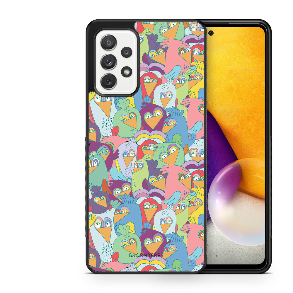 Samsung Galaxy A52/A52s 5G Skal - Tecknade Fåglar