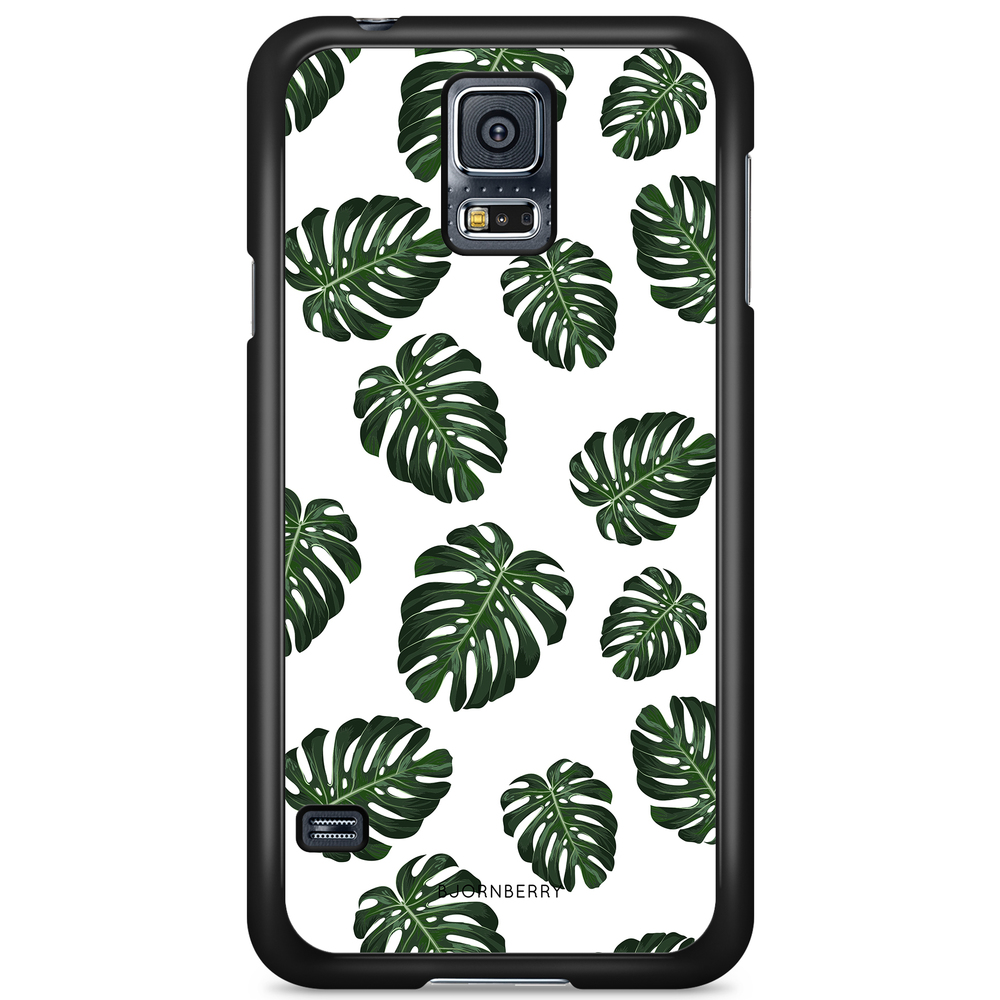 Samsung Galaxy S5/S5 NEO Case - Monstera Pattern