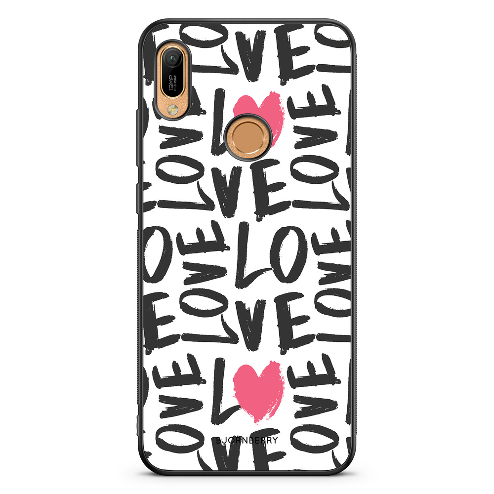 Huawei Y6 2019 Case - Love Love Love