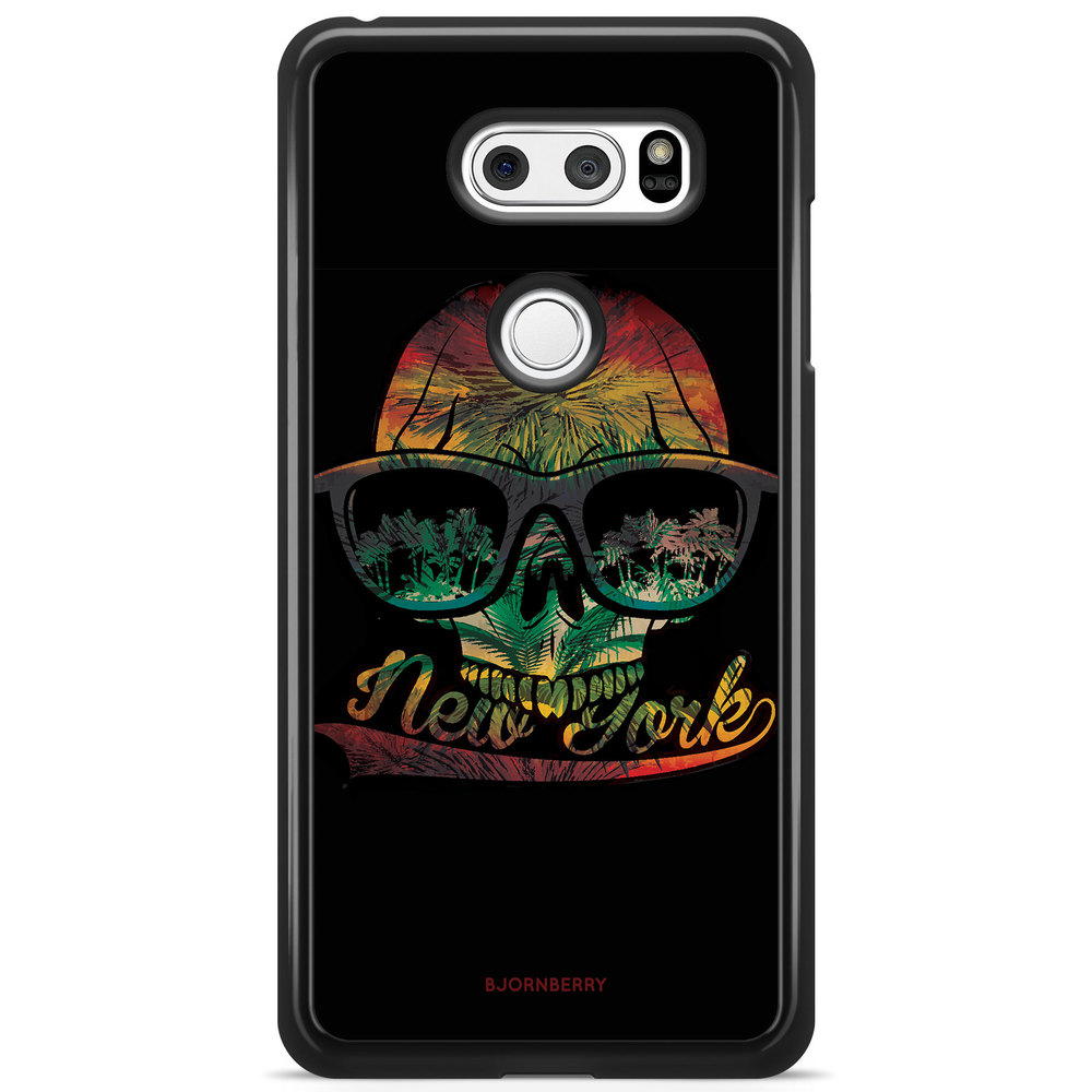 LG V30 Case - New York Skull