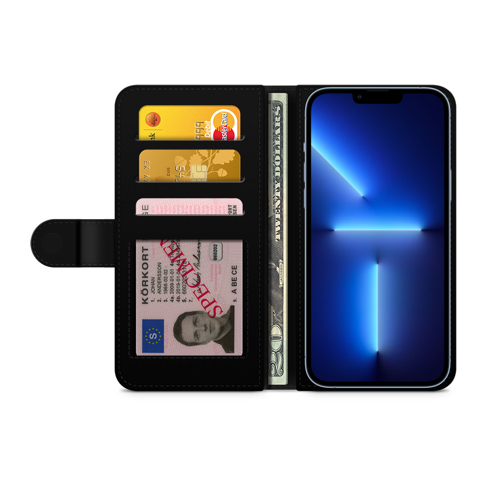 iPhone 13 Pro Max Custom Wallet Case - AWAKEN - Golden Bloom - 2
