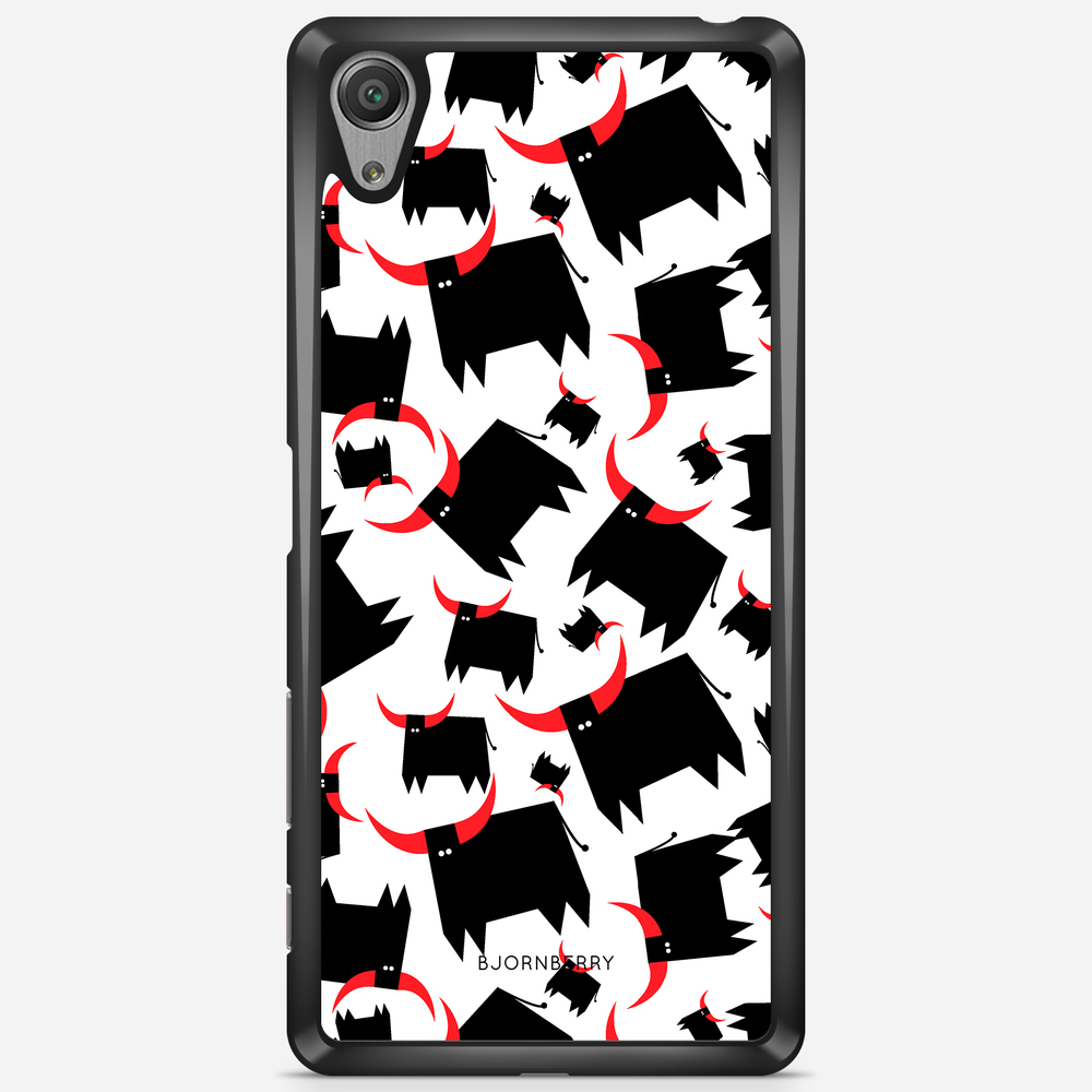 Sony Xperia X Performance Case - Bull Red Horns