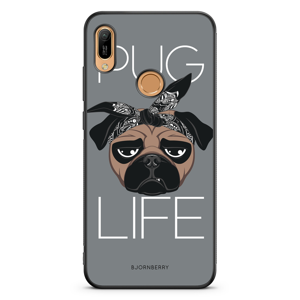 Huawei Y6 2019 Case - Pug Life