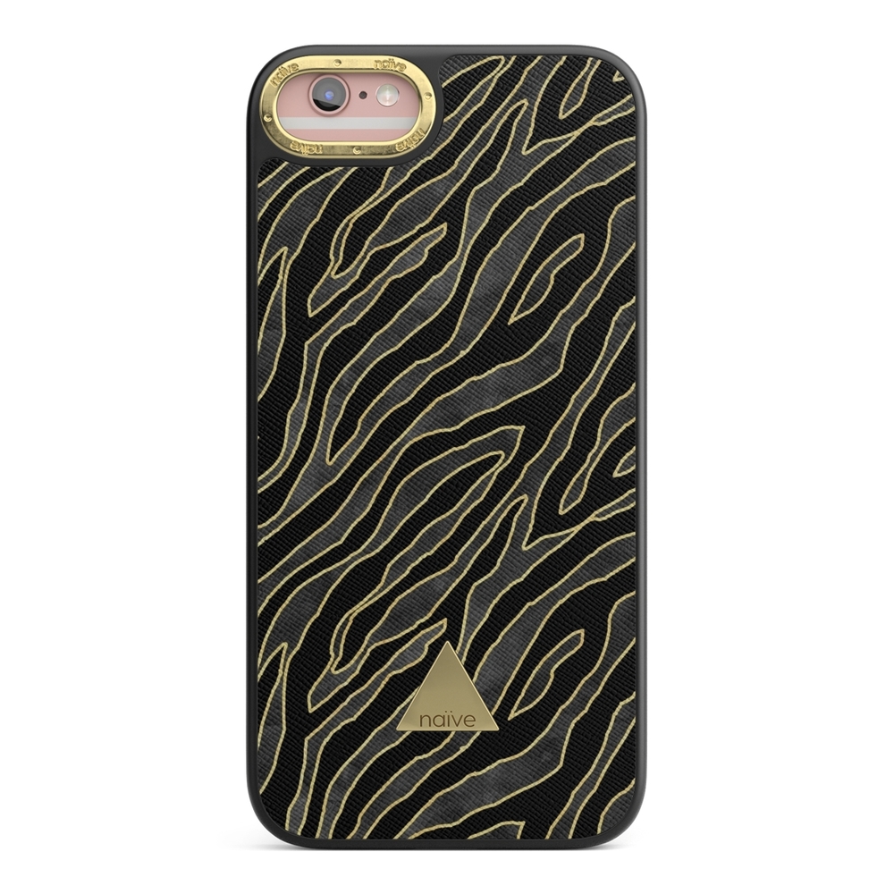 Naive iPhone 6/6s Case - Golden Zebra