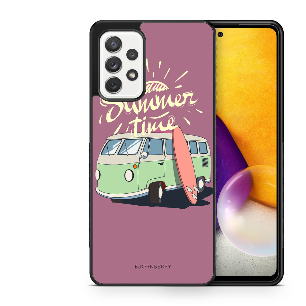 Samsung Galaxy A52/A52s 5G Case - Summer Van (Pink)