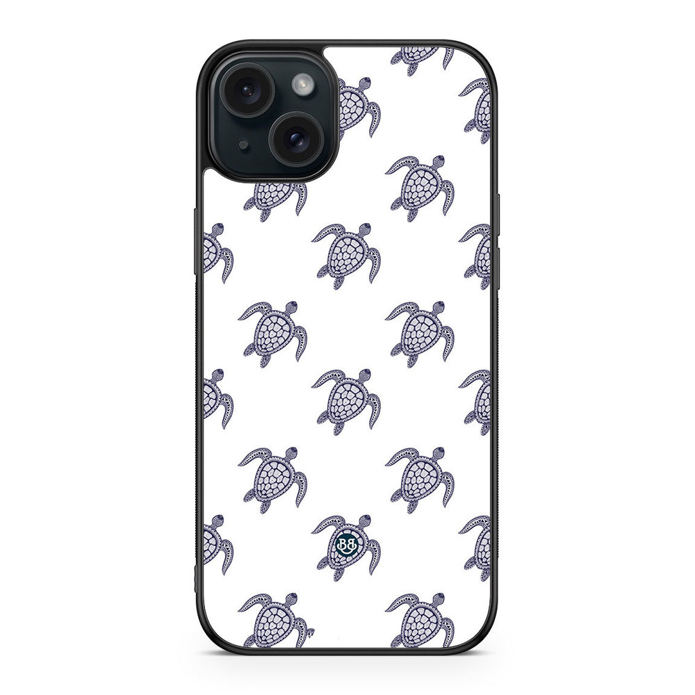 iPhone 15 Plus Case - Blue Turtles