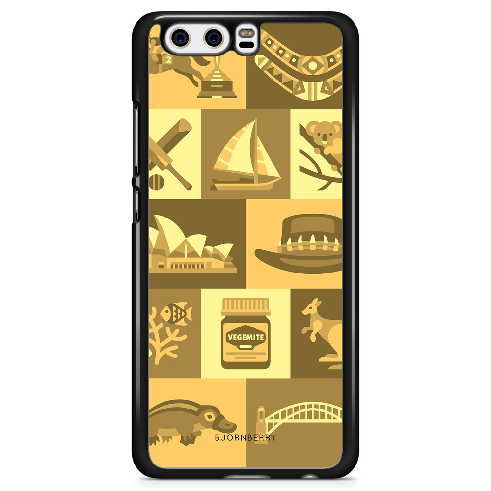 Huawei P10 Plus Case - Australian Pattern