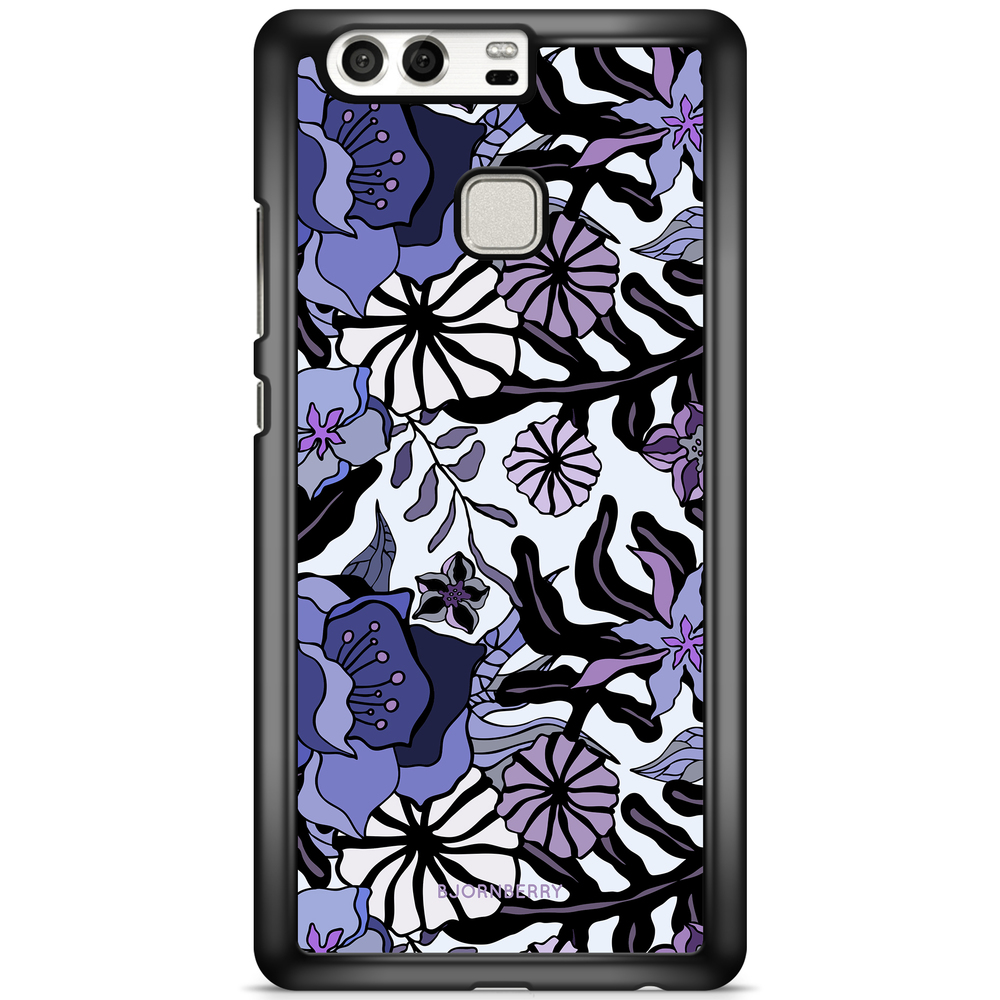Huawei P9 Case - Purple Flowers