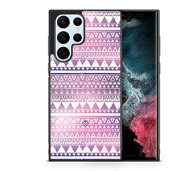 Samsung Galaxy S23 Ultra 5G Case - Purple Aztec