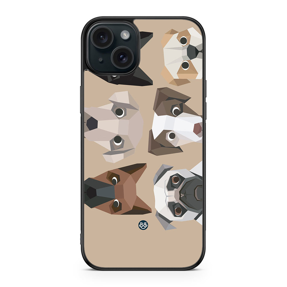 iPhone 15 Plus Case - Cute Dogs