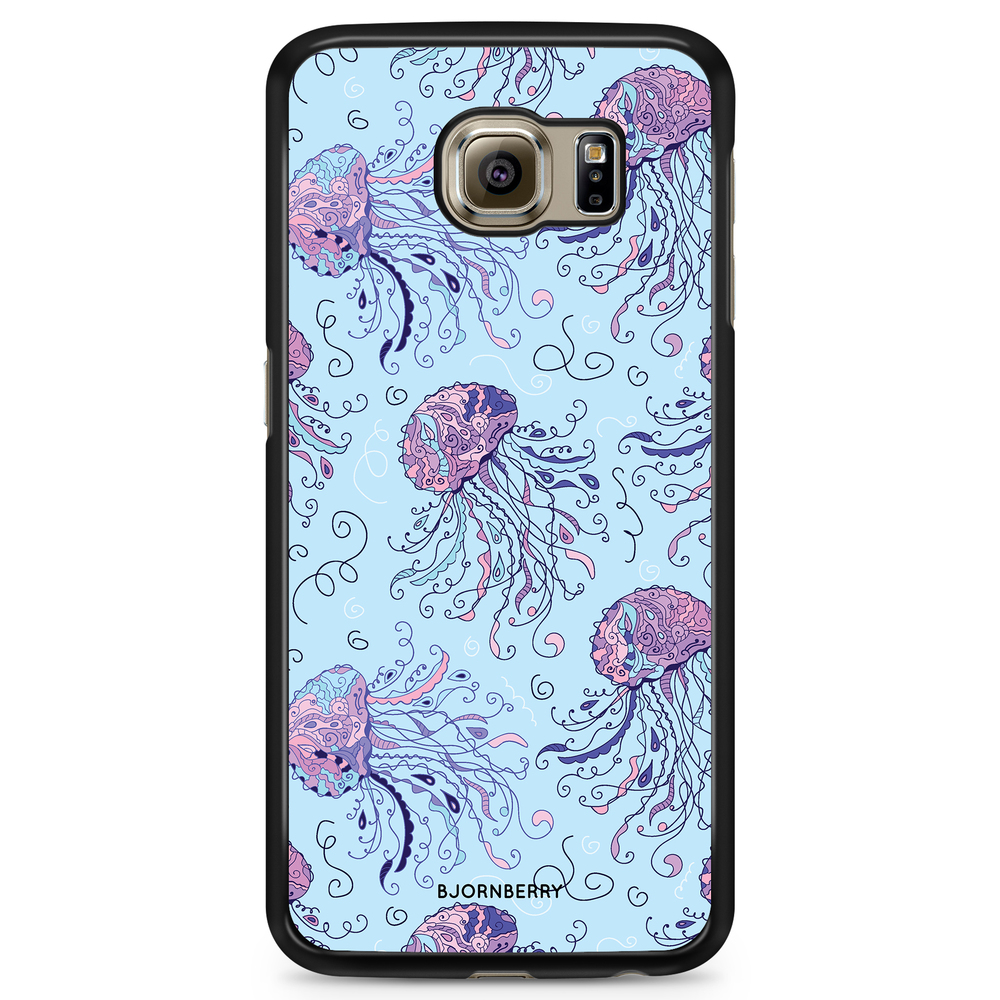 Samsung Galaxy S6 Edge Case - Cartoon Jellyfish