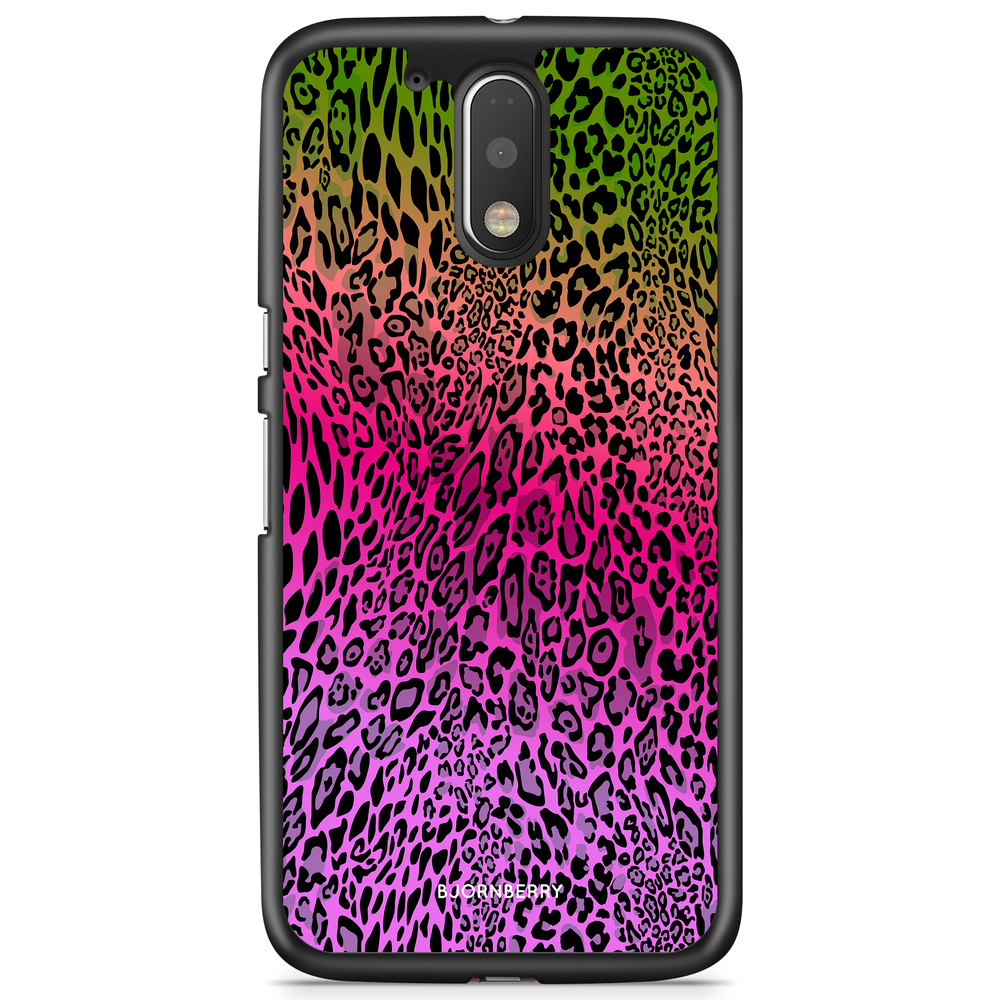 Moto G4/G4 Plus Case - Gradient Leopard