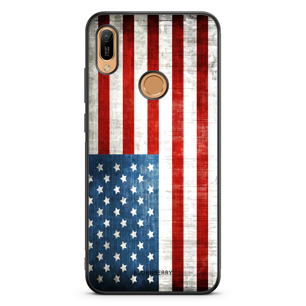 Huawei Y6 2019 Case - USA Flag