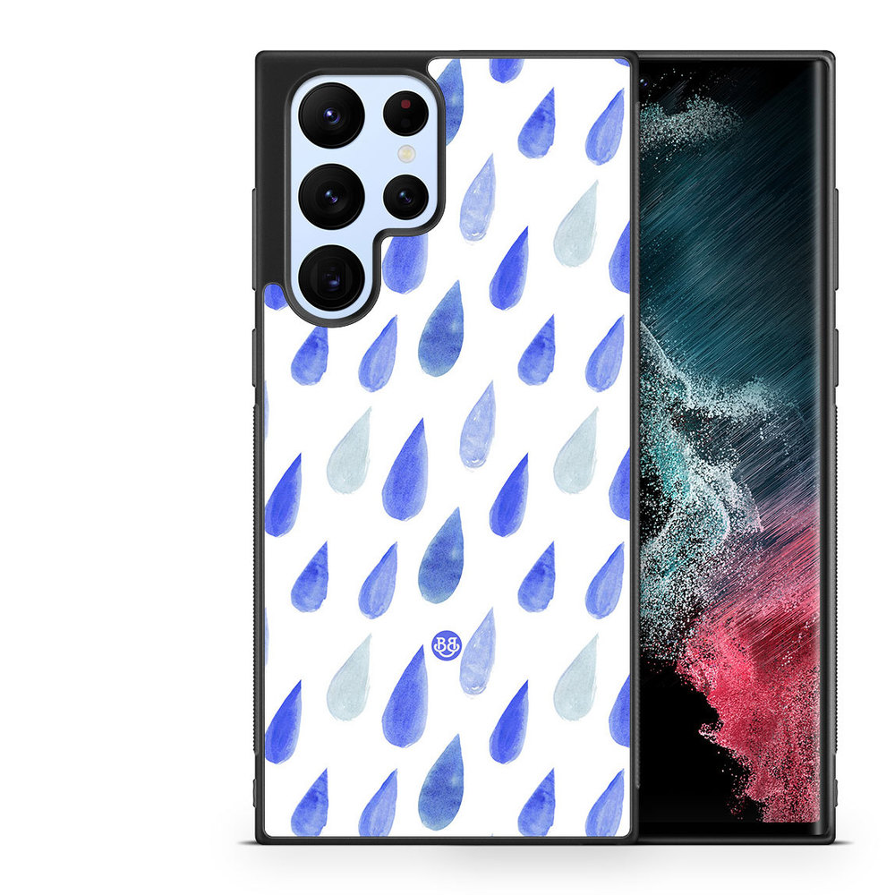 Samsung Galaxy S23 Ultra 5G Case - Watercolor Rain