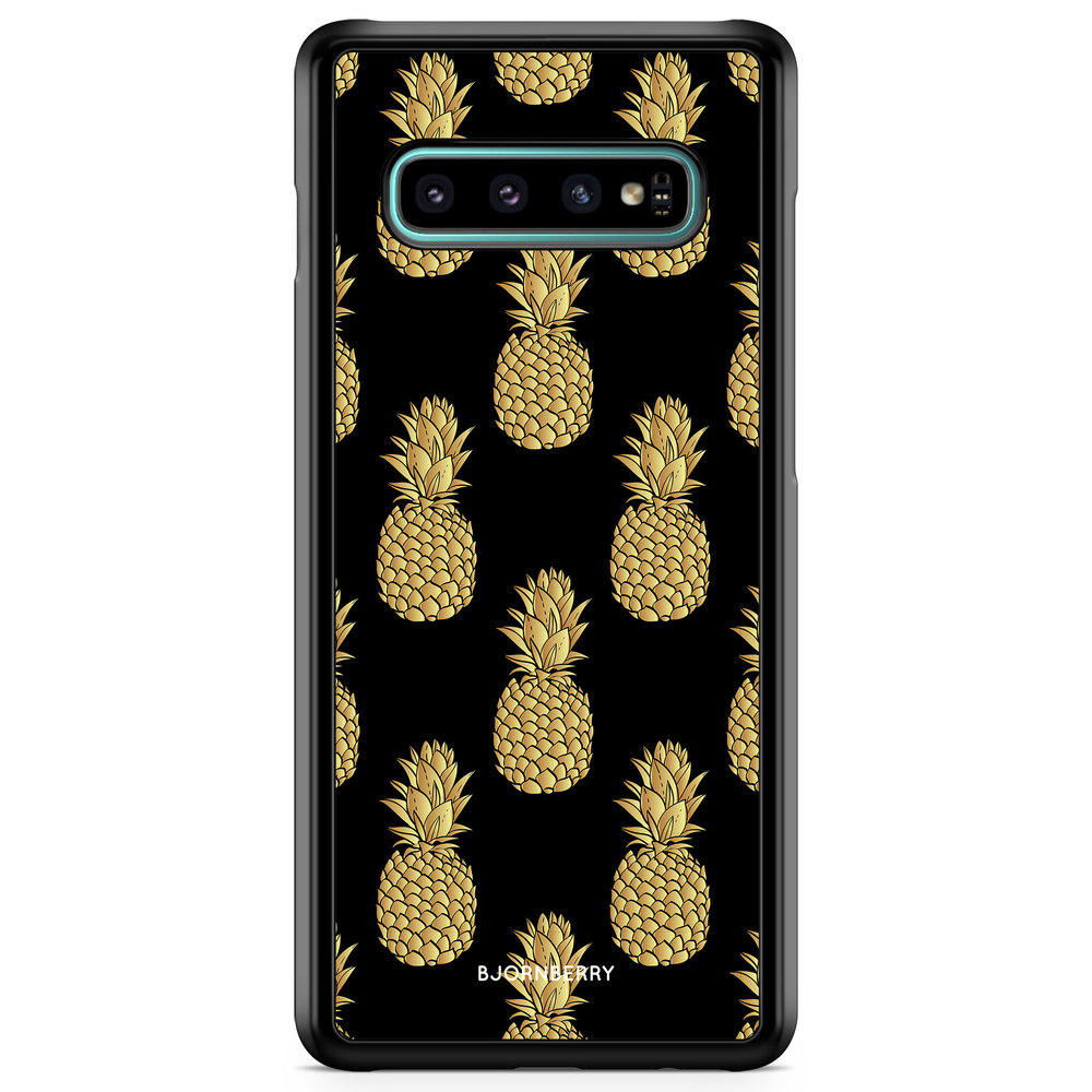 Samsung Galaxy S10 Plus Case - Gold Pineapples