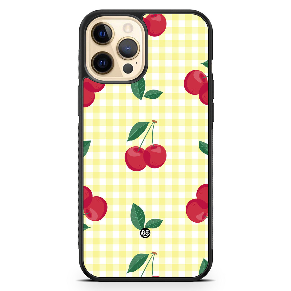 iPhone 12 Pro Max Case - SUMMER GARDEN - Cherry Kiss