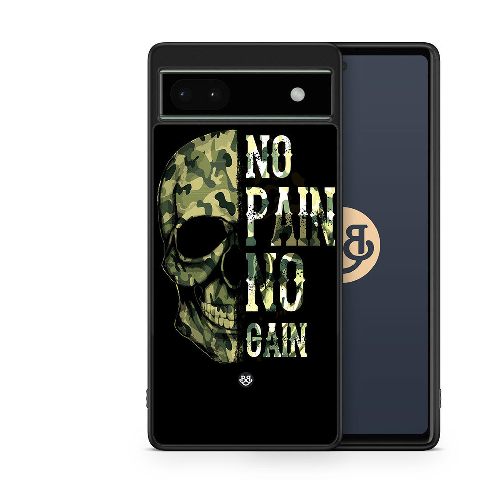 Google Pixel 6a Case - No Pain No Gain