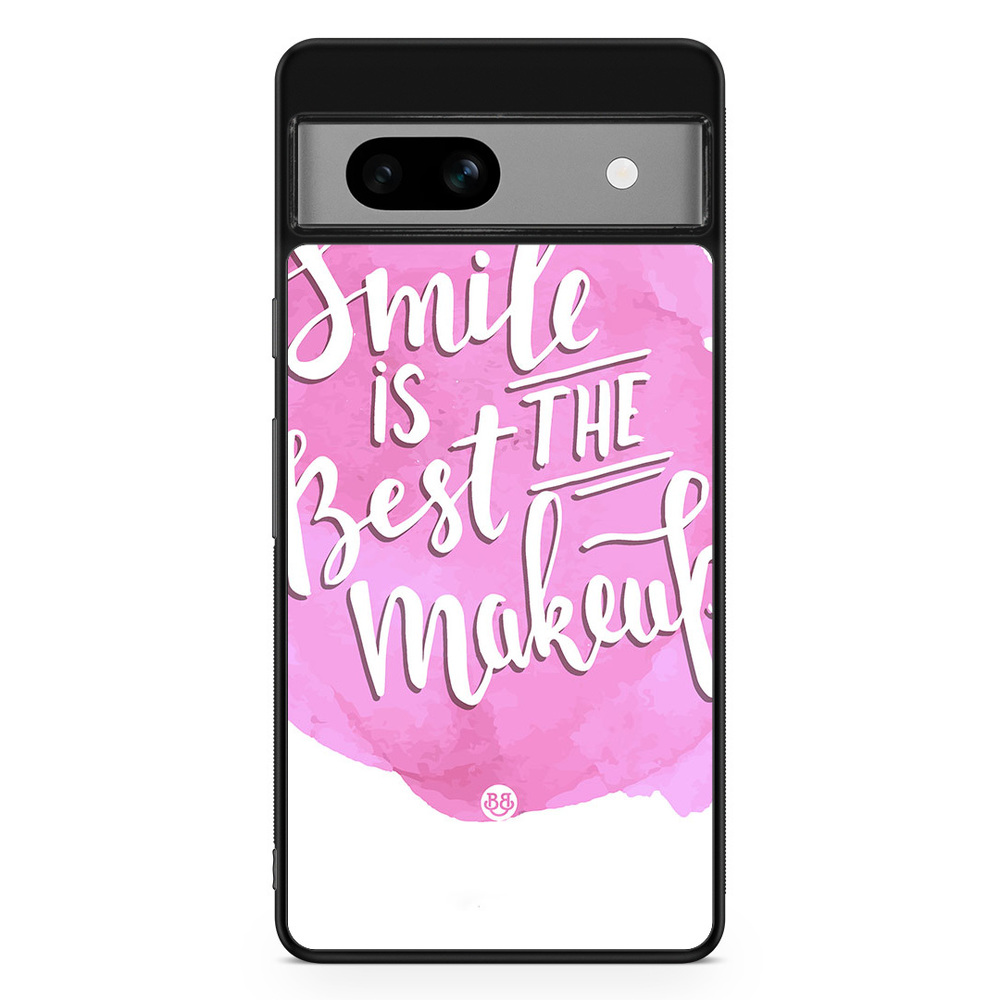 Google Pixel 7a Skal - Smile Citat