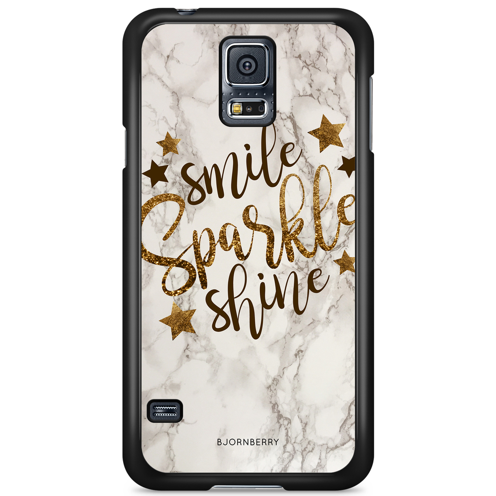 Samsung Galaxy S5/S5 NEO Case - Smile,Sparkle,Shine