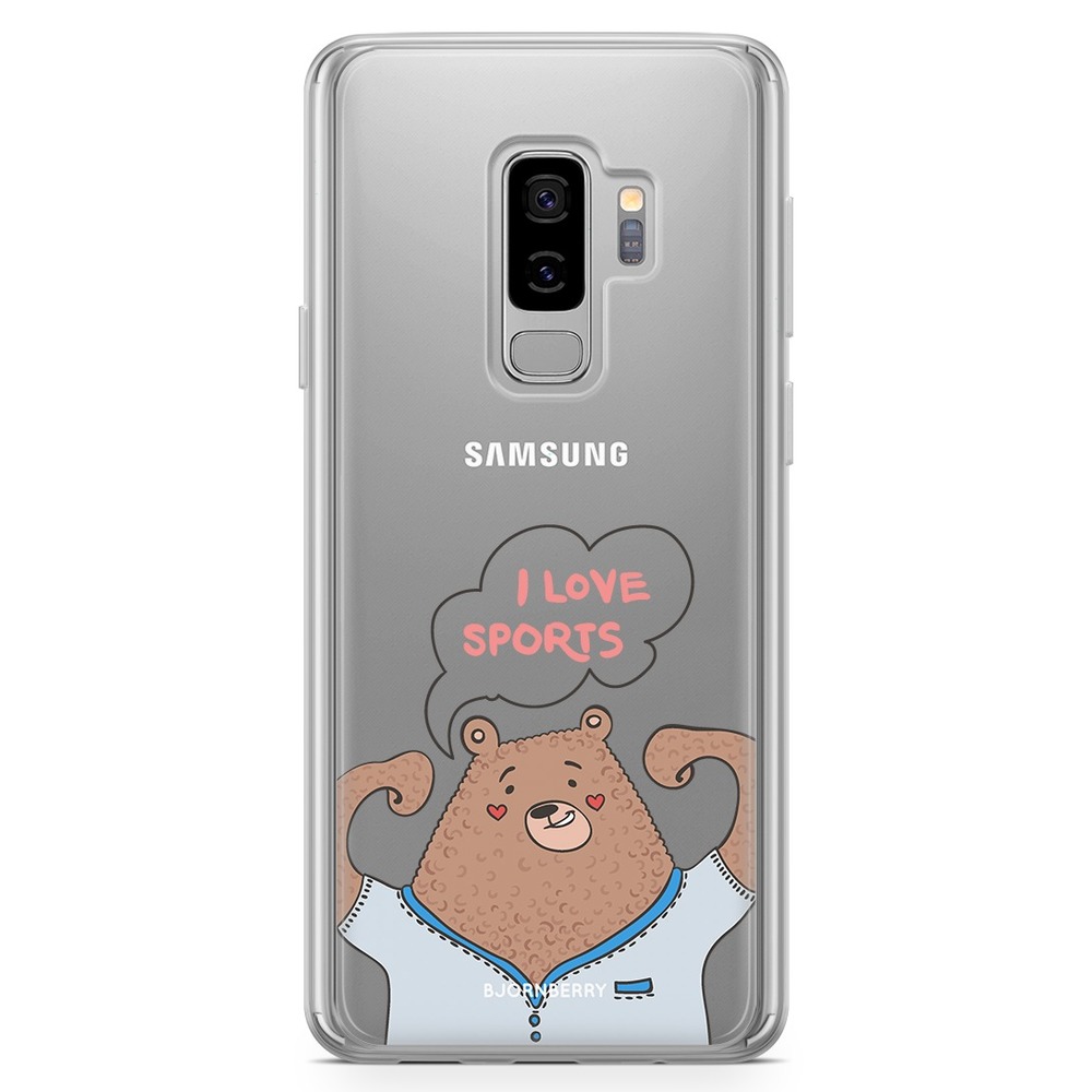 Samsung Galaxy S9 Plus Fashion Skal - I love sports