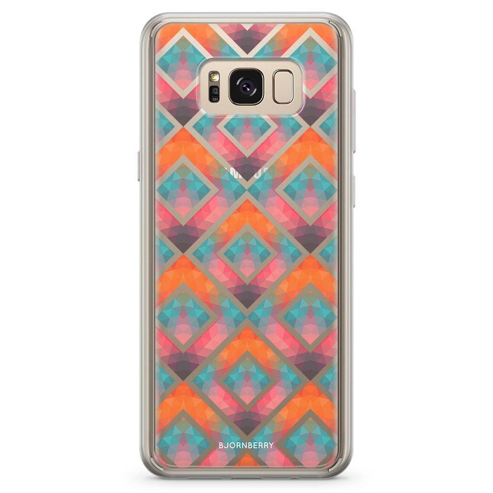 Samsung Galaxy S8 Plus Fashion Case - Retro squares