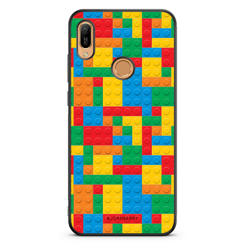 Huawei Y6 2019 Case - Building Blocks