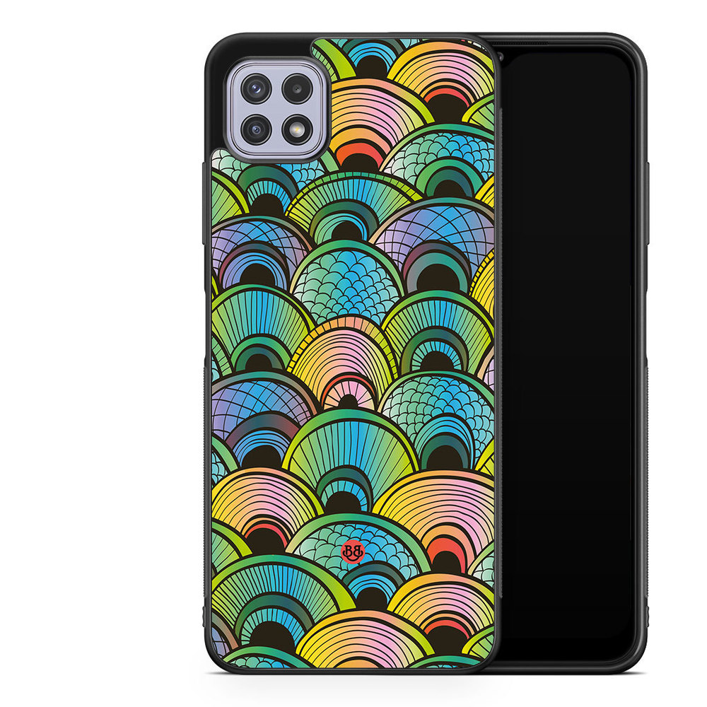 Samsung Galaxy A22 4G Skal - Sjöjungfrufjäll