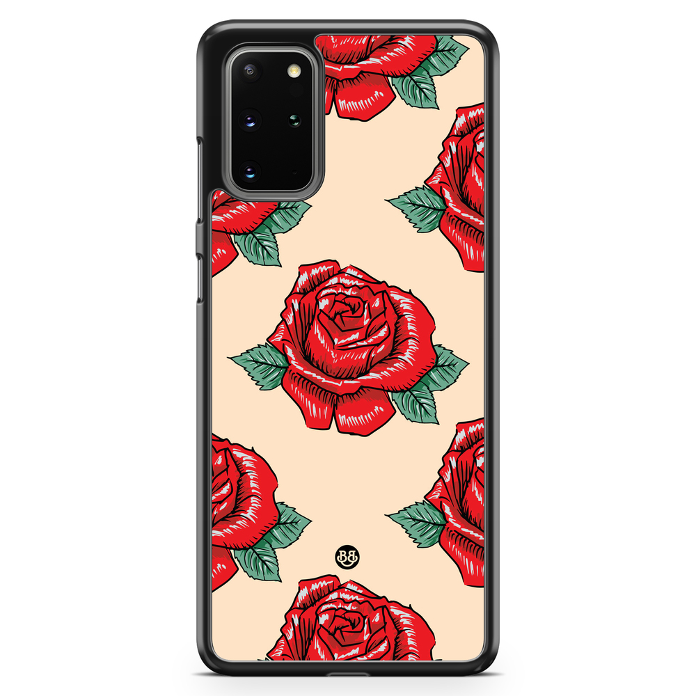 Samsung Galaxy S20 Plus Case - Rose Pattern