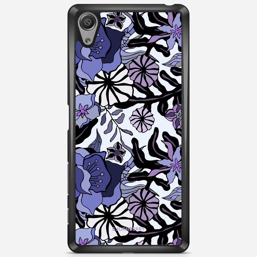 Sony Xperia X Performance Case - Purple Flowers