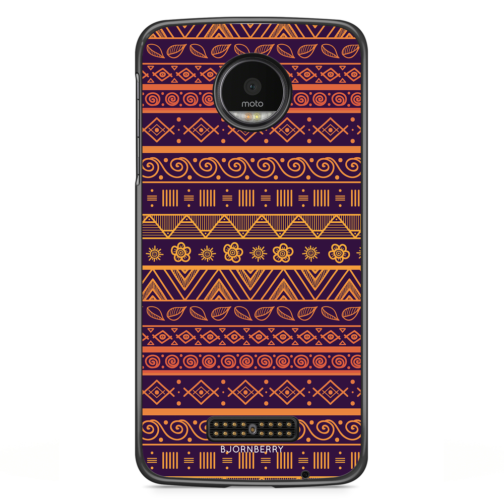 Moto Z2 Play Case - Tribal Pattern