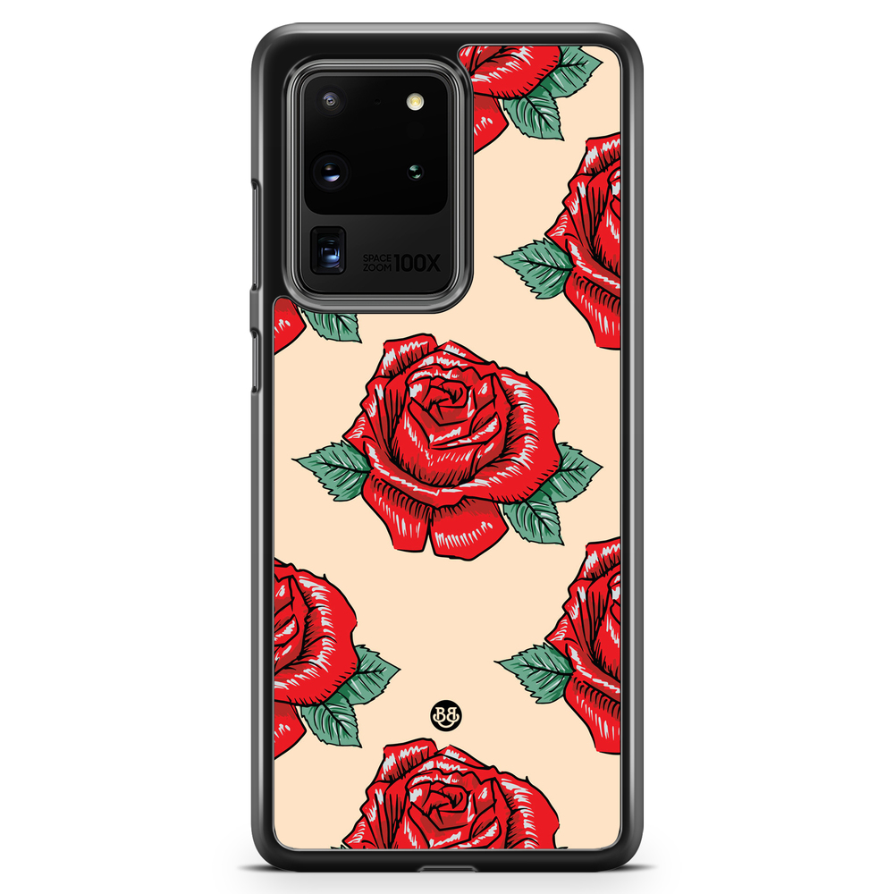 Samsung Galaxy S20 Ultra Case - Rose Pattern