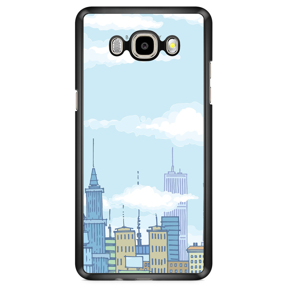 Samsung Galaxy J7 (2016) Case - Cartoon Skyline