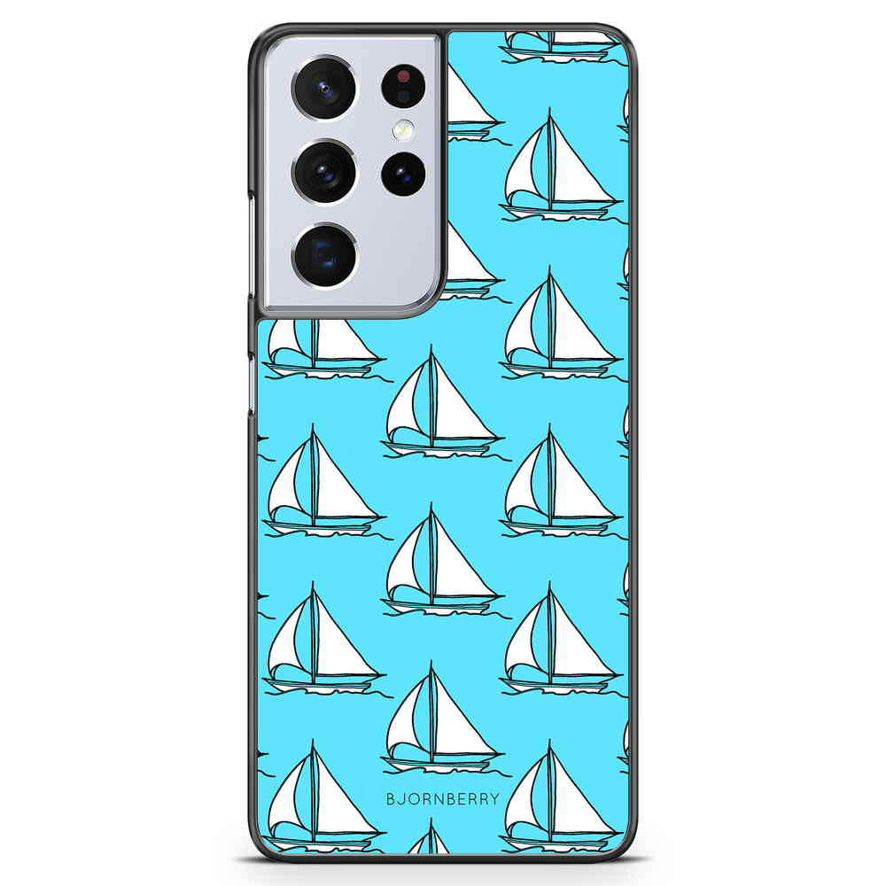 Samsung Galaxy S21 Ultra Case - Sailboat Pattern