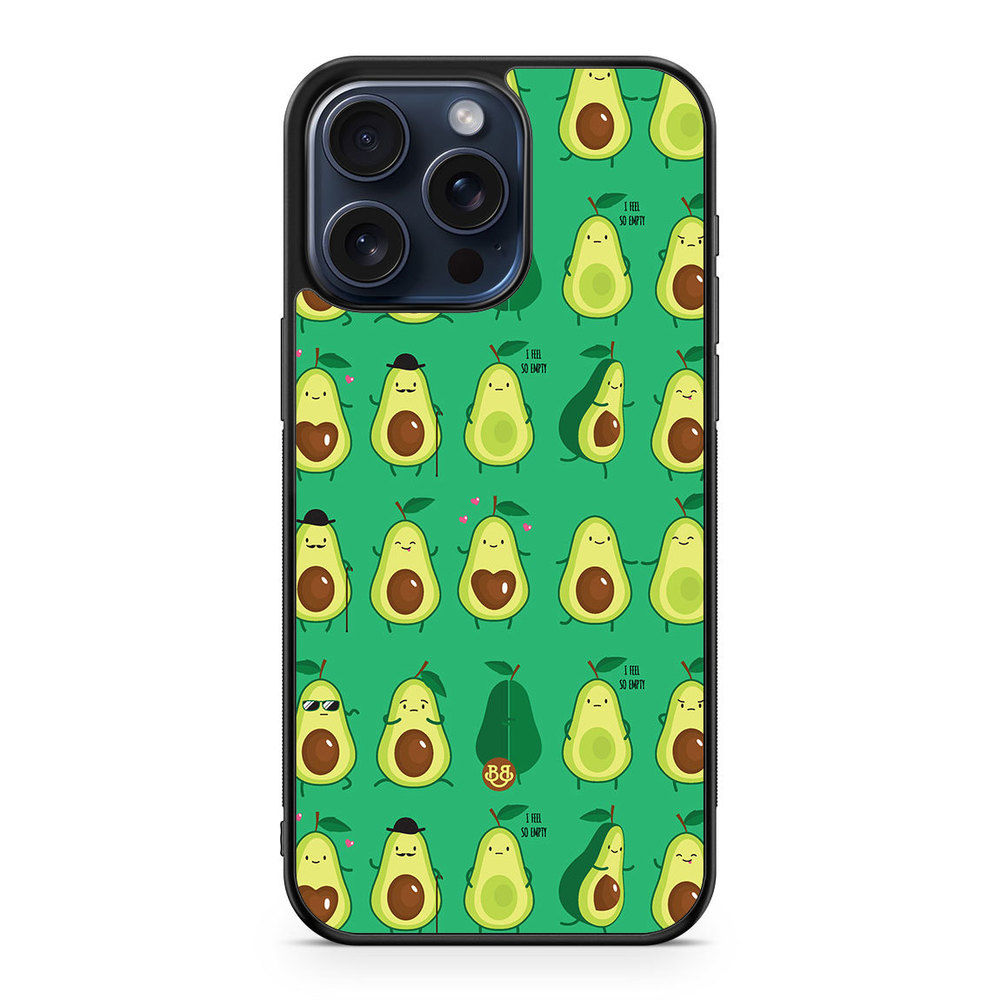 iPhone 15 Pro Max Case - Avocado Pattern