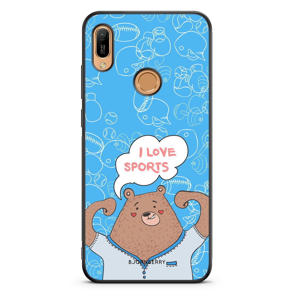 Huawei Y6 2019 Case - Love Sports