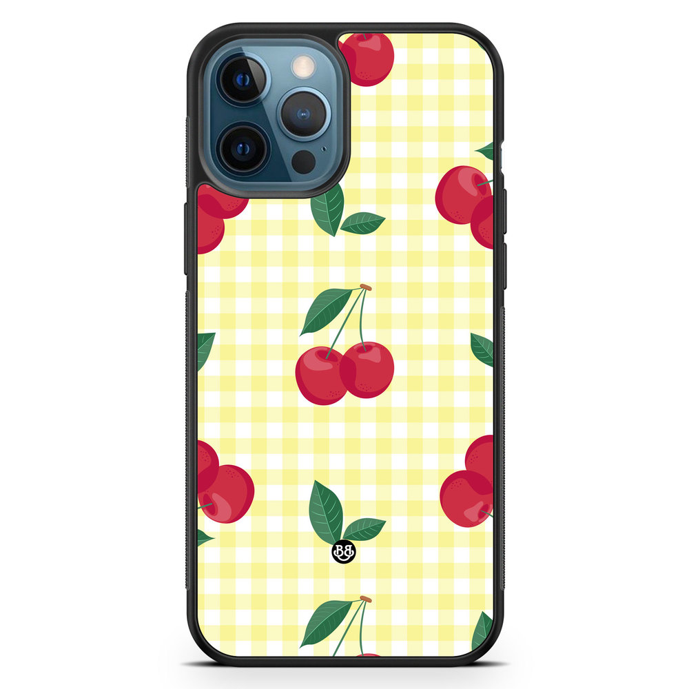 iPhone 12 Pro Case - SUMMER GARDEN - Cherry Kiss