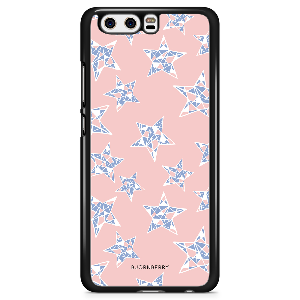 Huawei P10 Plus Case - Rose Quartz Stars