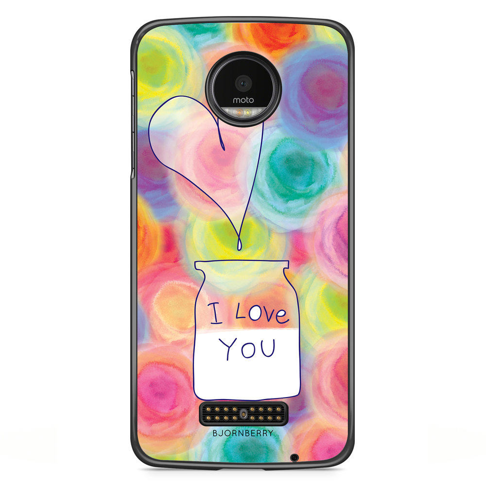Moto Z2 Play Case - I love you