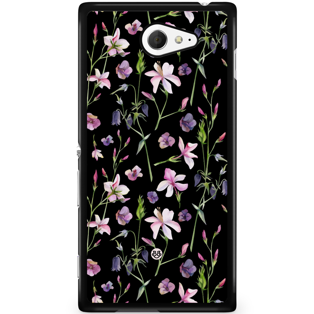 Sony Xperia M2 Aqua Case - WILD AUTUMN - Nordic Bloom