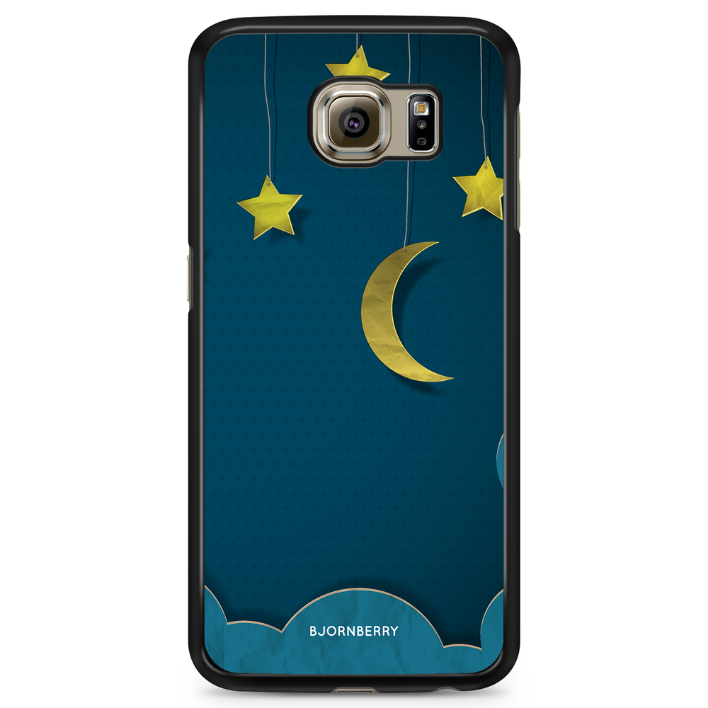 Samsung Galaxy S6 Edge Case - Moon Stars