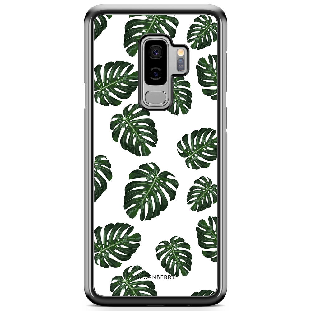 Samsung Galaxy S9 Plus Case - Monstera Pattern