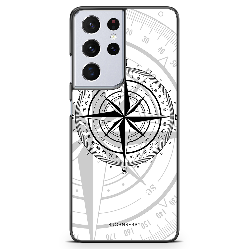 Samsung Galaxy S21 Ultra Case - Compass White