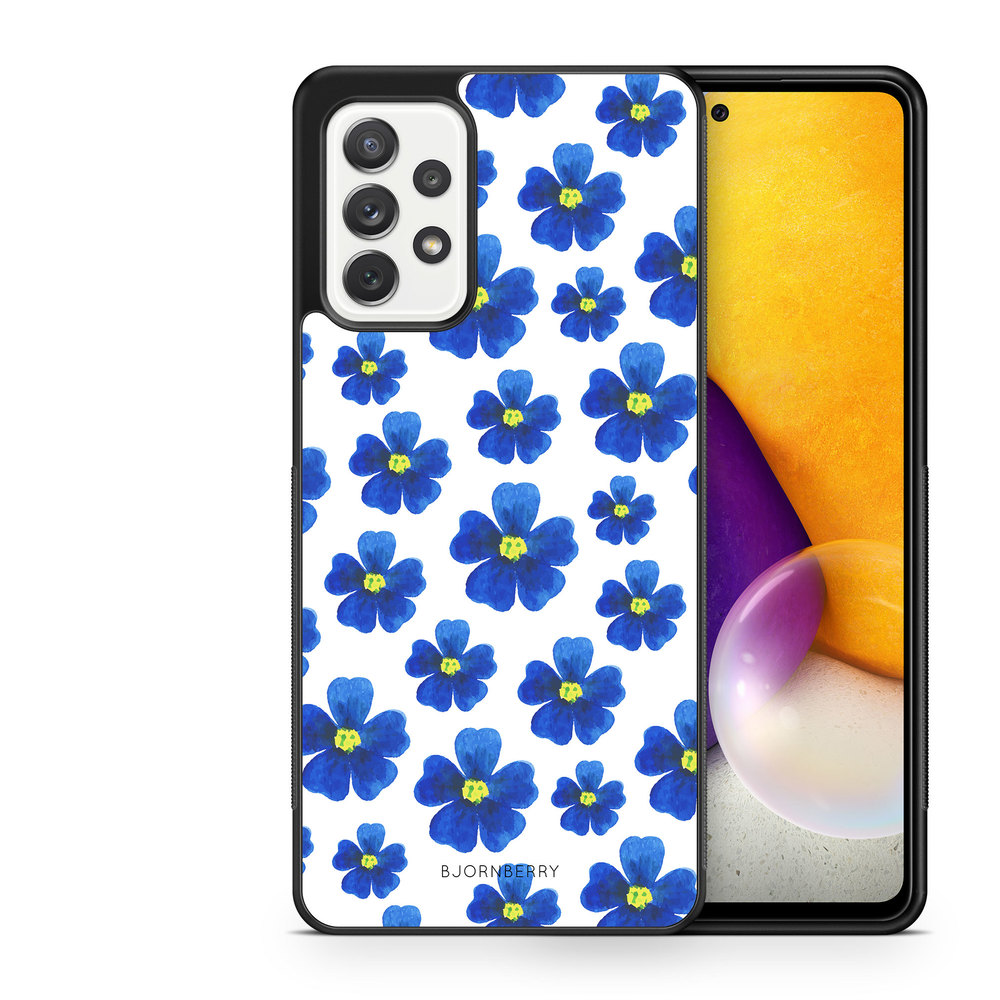 Samsung Galaxy A52/A52s 5G Case - Blue Flowers