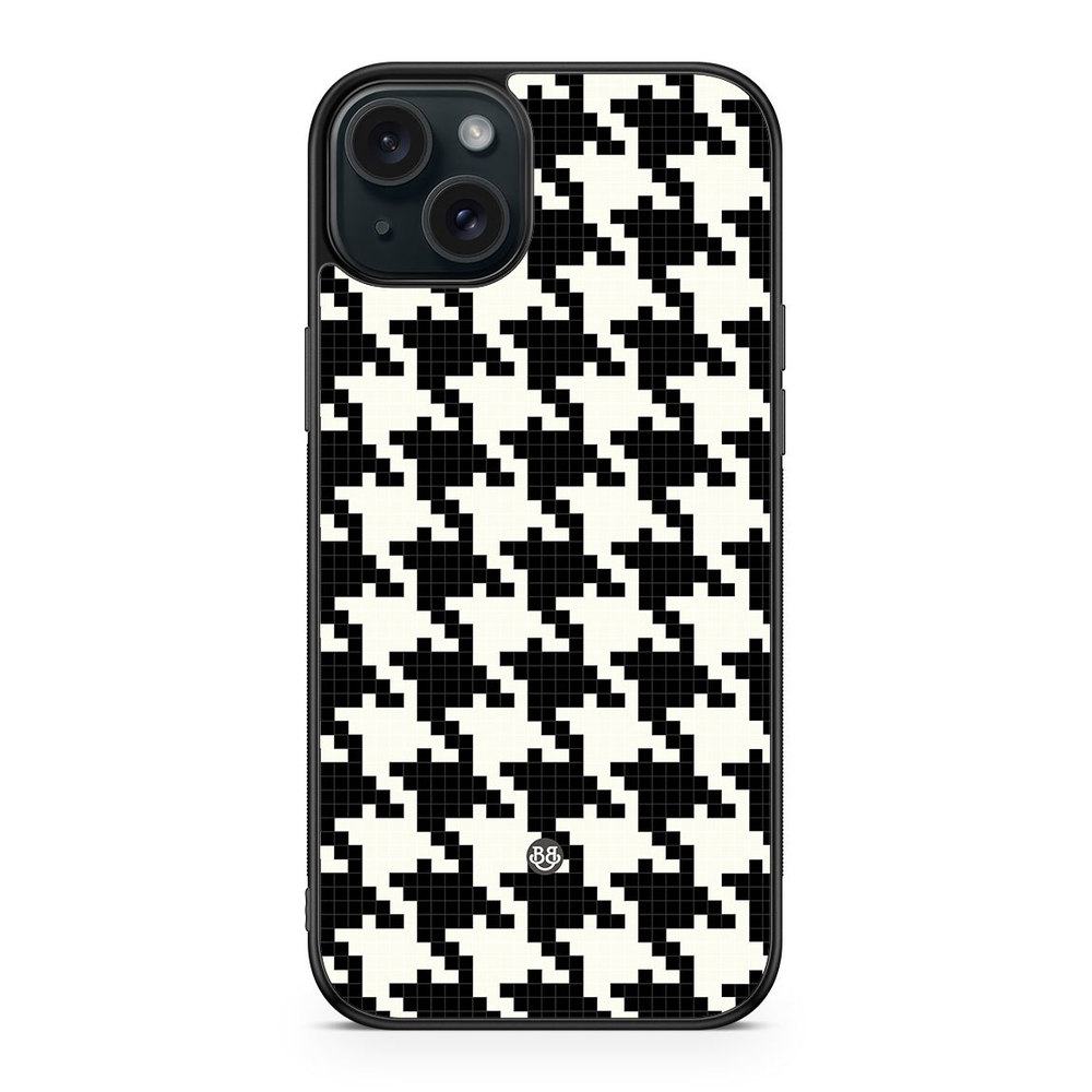 iPhone 15 Plus Case - Houndstooth