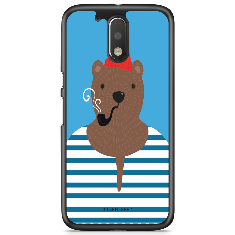Moto G4/G4 Plus Case - Hipster Bear